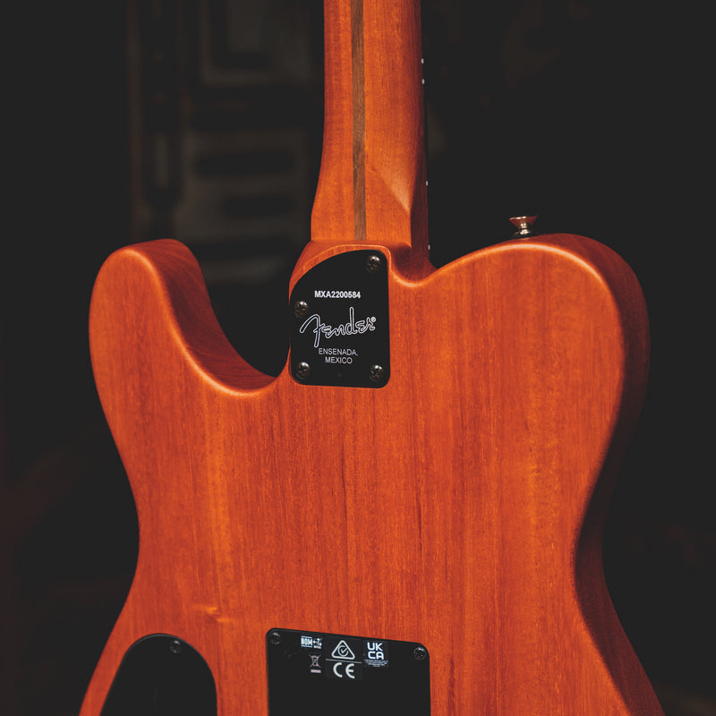 2022 Fender Acoustasonic Player Telecaster Guitar, Shadow Burst w/ OGB - USED