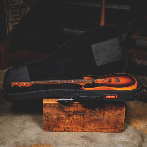 2022 Fender Acoustasonic Player Telecaster Guitar, Shadow Burst w/ OGB - USED