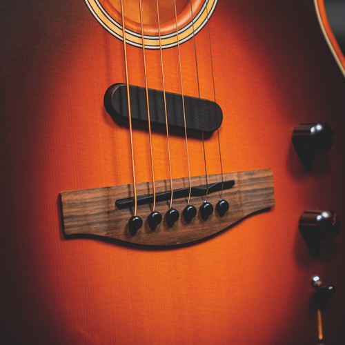 2022 Fender Acoustasonic Player Telecaster Guitar, Shadow Burst w/ OGB - USED