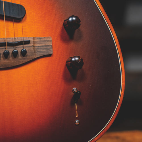 2022 Fender Acoustasonic Player Telecaster Guitar, Shadow Burst w/ OGB - USED