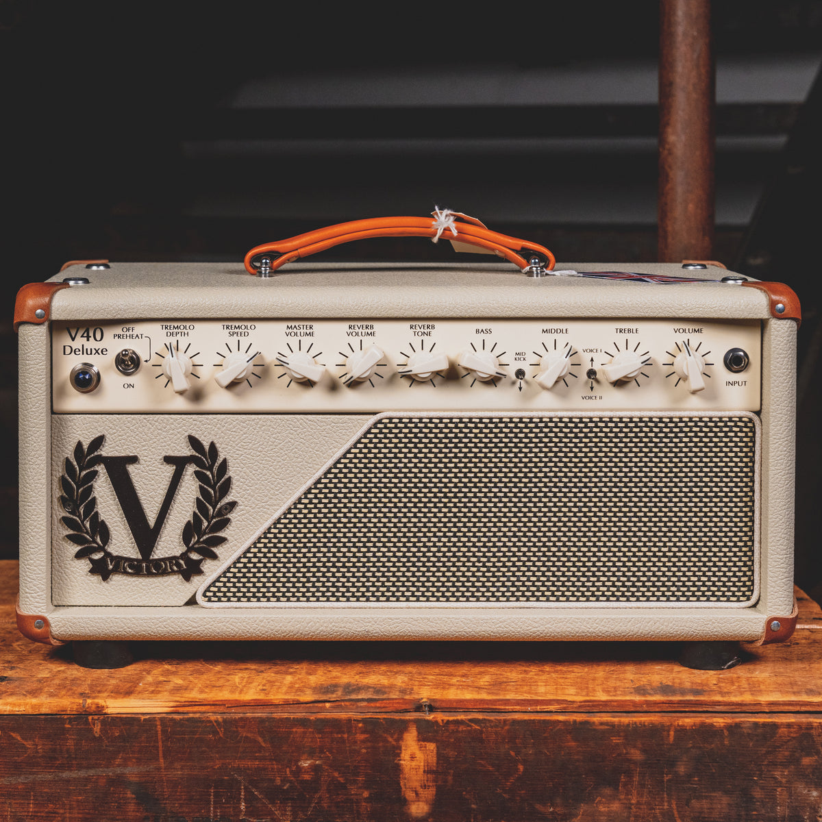 Victory Amps V40 The Duchess Deluxe 40w Guitar Amp Head W/Footswitch and Cover - Used