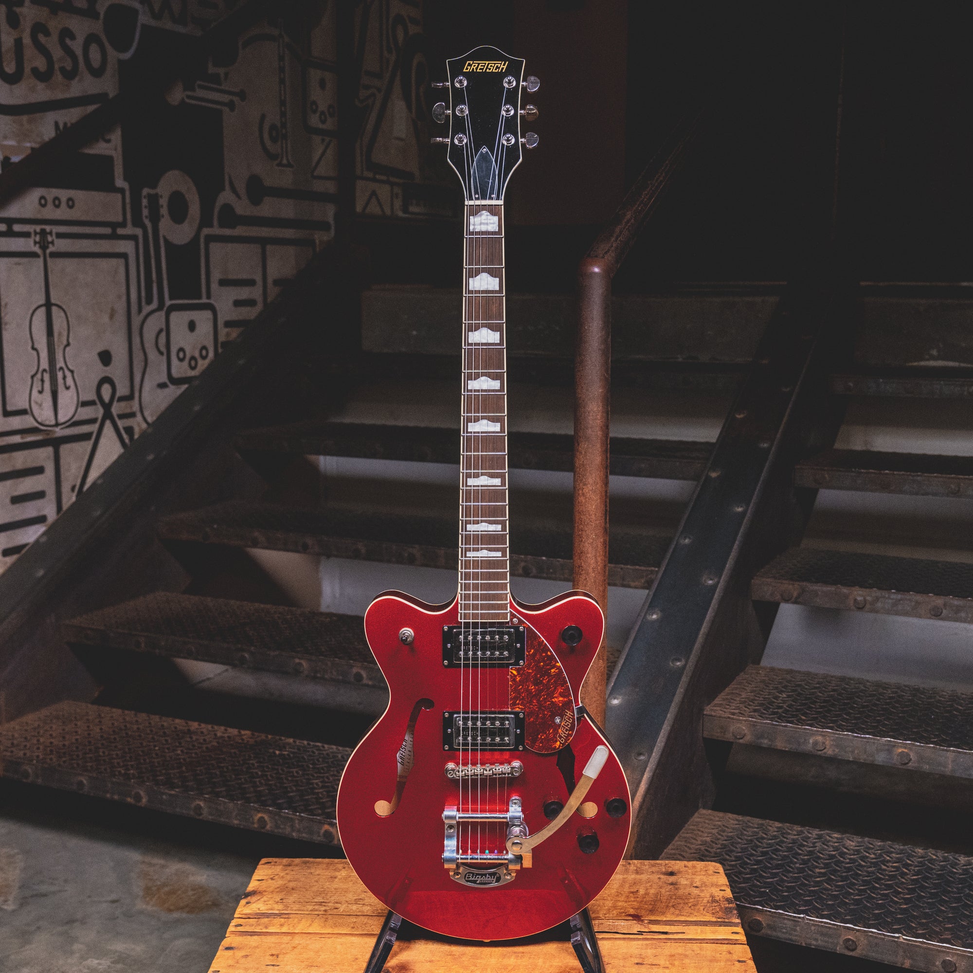2019 Gretsch G2657T Streamliner Jr. Electric Guitar, Candy Apple