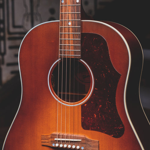 2022 Gibson J-45 Faded 50s Faded Sunburst Acoustic Guitar w