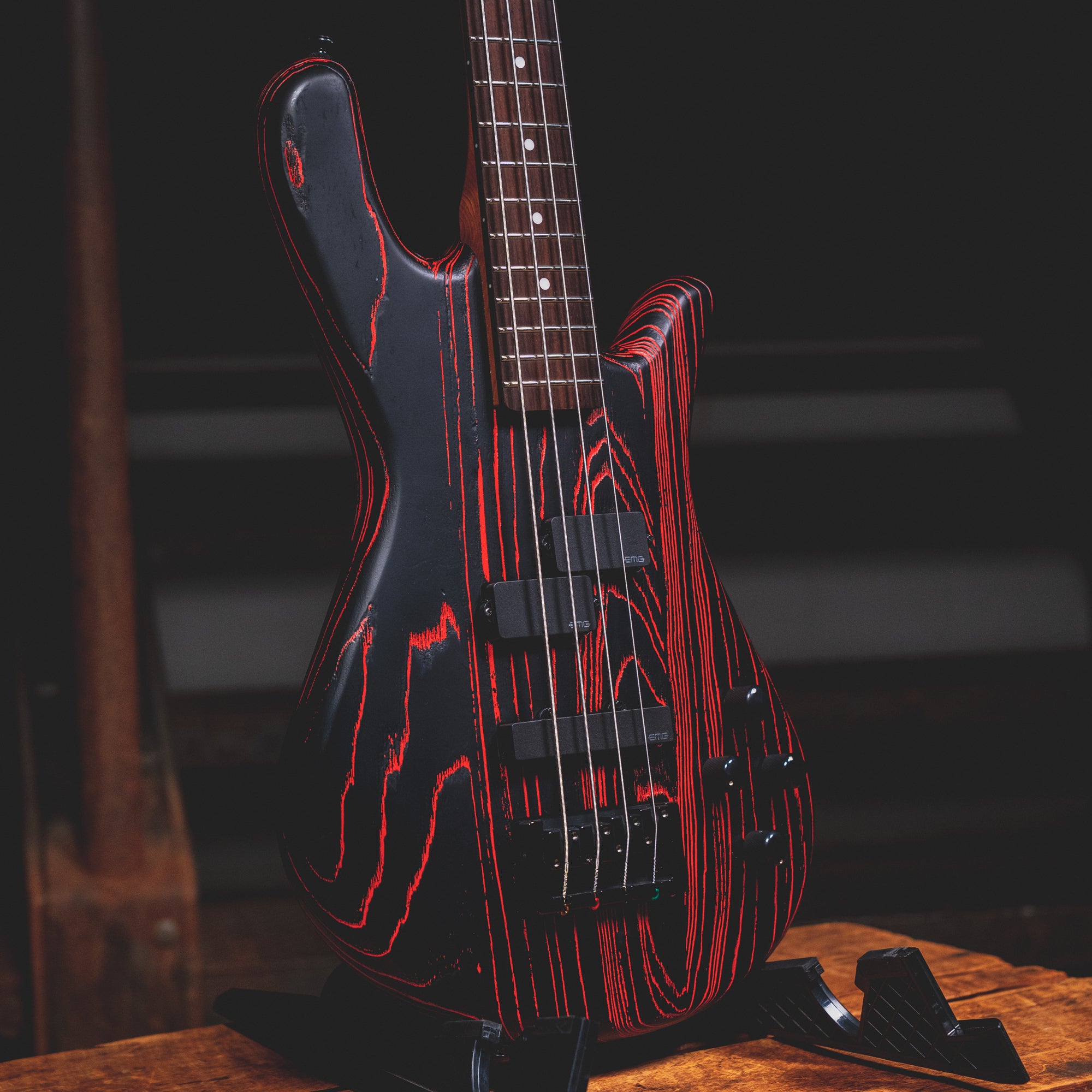 2021 Spector NS Pulse 4 Electric Bass, Cinder w/ Bag - Used