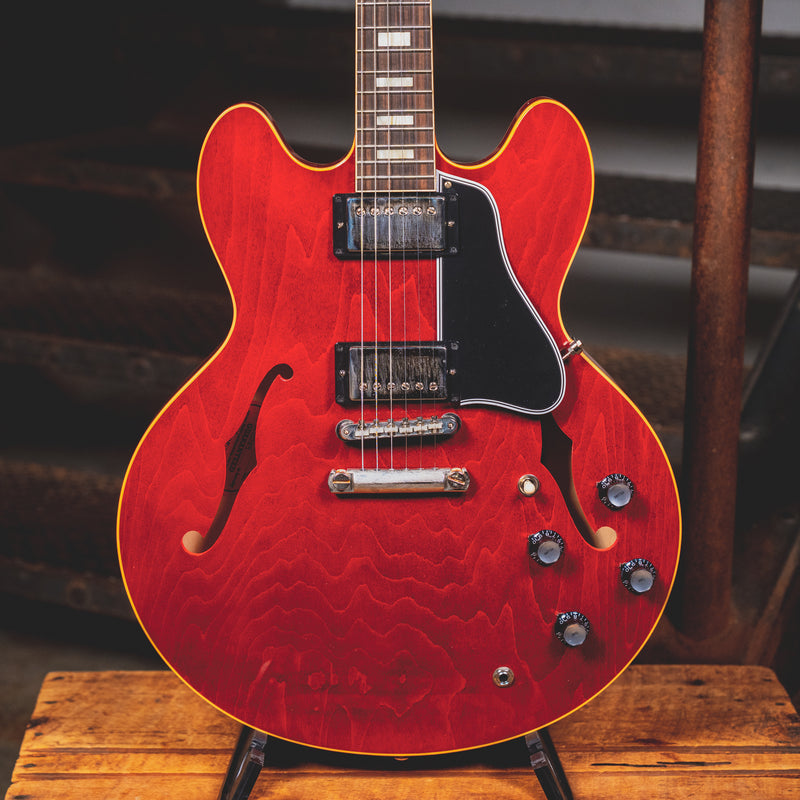 2022 Gibson Custom '64 ES-335 Semi-Hollow Electric Guitar, Cherry w/OHSC