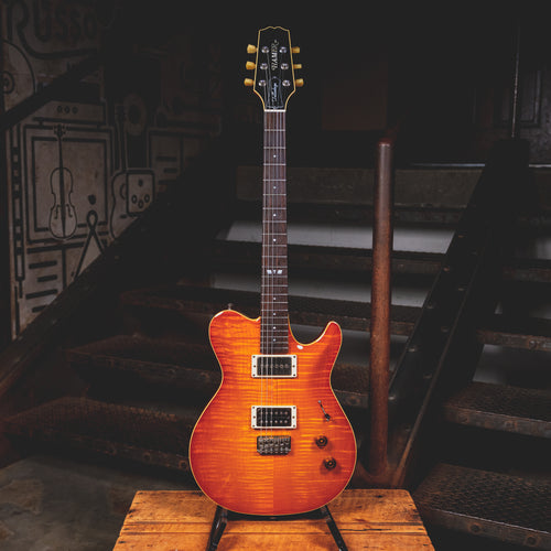 2007 Hamer Talladega Single-Cut Flametop Electric Guitar w/OHSC