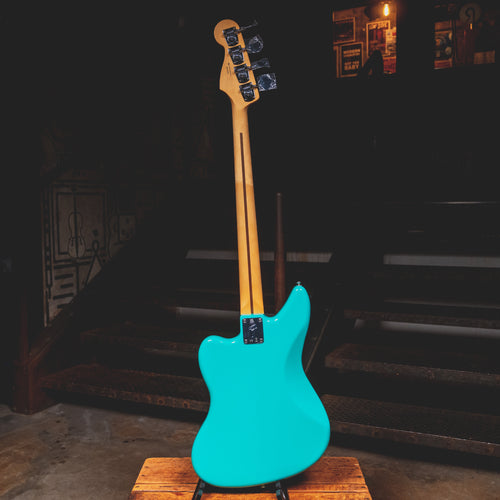 2023 Fender Player Jaguar Bass Guitar, Maple Neck, Sea Foam Green - Used