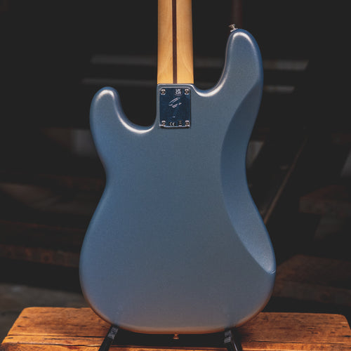 2022 Fender Player Precision Bass, Pau Ferro Fretboard, Silver - Used