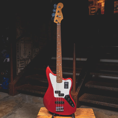 2023 Fender Player Jaguar Bass, Pau Ferro Fretboard, Candy