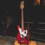 2023 Fender Player Jaguar Bass, Pau Ferro Fretboard, Candy Apple Red - Used