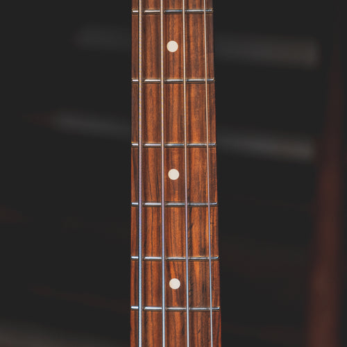 2023 Fender Player Jaguar Bass, Pau Ferro Fretboard, Candy Apple Red - Used