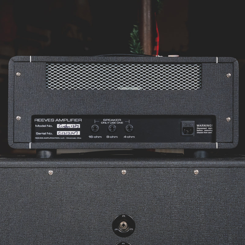 Reeves Custom 12 PS Guitar Amplifer Head w/2x12 Cabinet - Used