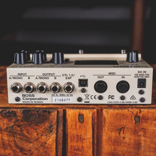 Boss DD-500 Digital Delay Pedal – Elderly Instruments