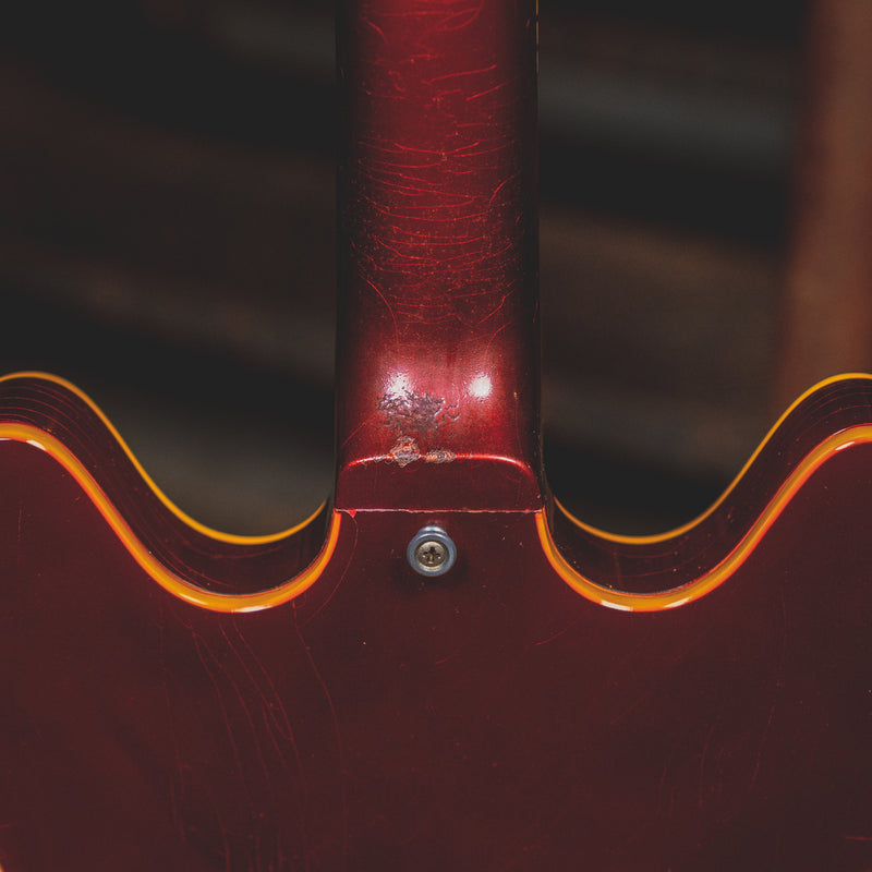 1967 Gibson Trini Lopez Semi-Hollow Electric Guitar, Sparkling Burgundy w/OHSC - Used