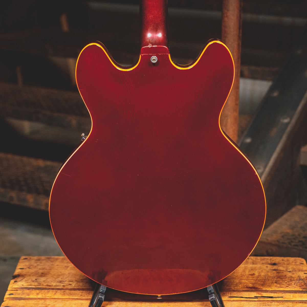 1967 Gibson Trini Lopez Semi-Hollow Electric Guitar, Sparkling Burgundy w/OHSC - Used