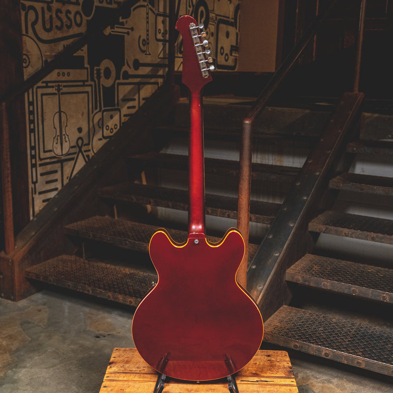 1967 Gibson Trini Lopez Semi-Hollow Electric Guitar, Sparkling Burgundy w/OHSC - Used