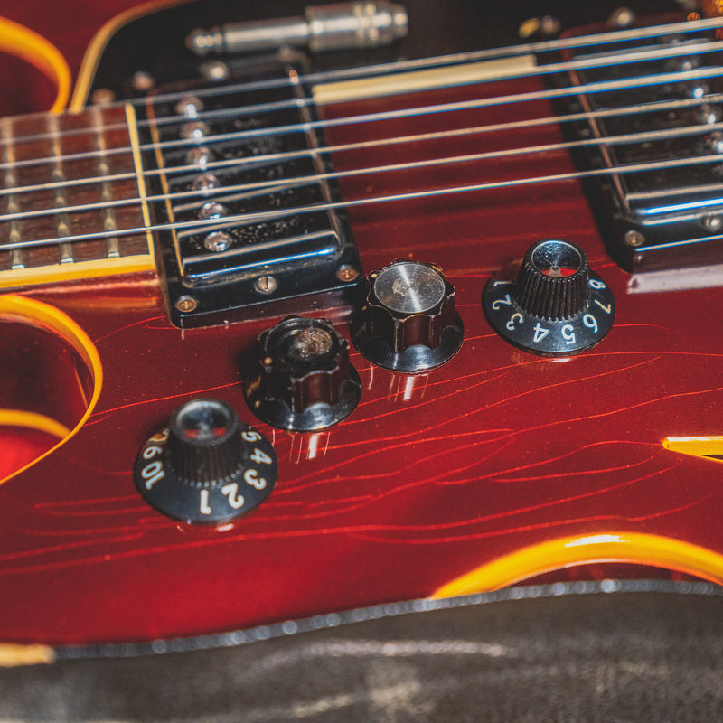 1967 Gibson Trini Lopez Semi-Hollow Electric Guitar, Sparkling Burgundy w/OHSC - Used