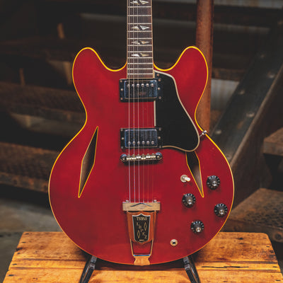 1967 Gibson Trini Lopez Semi-Hollow Electric Guitar, Sparkling Burgundy w/OHSC - Used