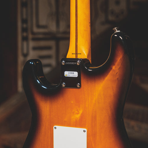 2022 Fender JV Modified 50s Stratocaster HSS, 2 Color Sunburst w/OGB - Used
