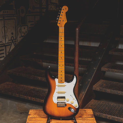 2022 Fender JV Modified 50s Stratocaster HSS, 2 Color Sunburst w/OGB - Used
