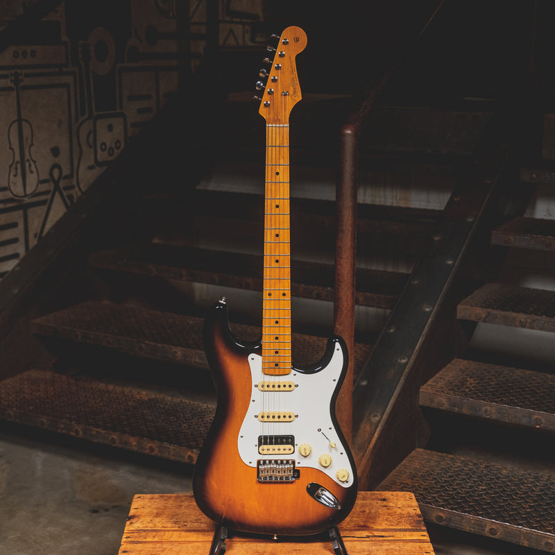 2022 Fender JV Modified 50s Stratocaster HSS, 2 Color Sunburst w/OGB - Used