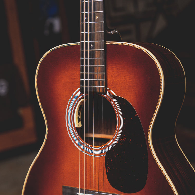 2022 Martin 000-28 Standard Acoustic-Electric Guitar, Ambertone Burst w/OHSC - Used