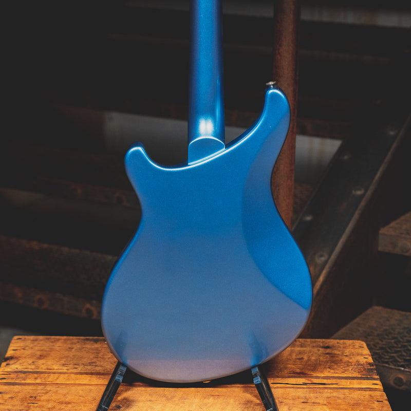 2019 PRS S2 Vela Semi-Hollow Electric Guitar, Frost Blue Metallic w/Bag