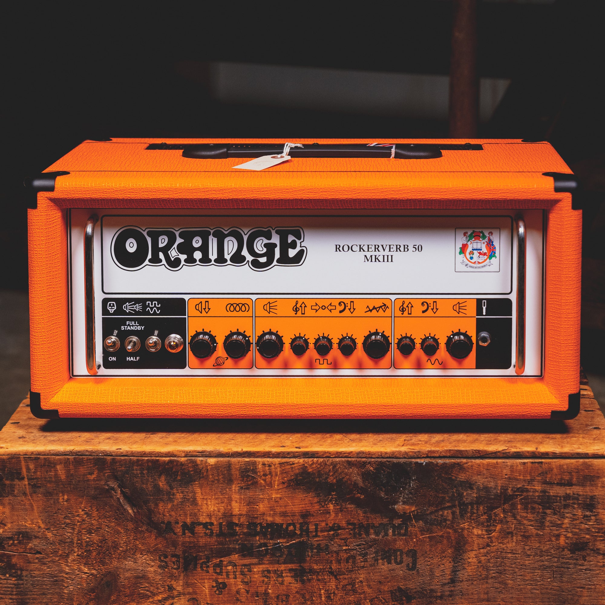 Orange Rockerverb Set 2023 Orange Rockerverb 50 MKIII Guitar Tube Amplifier Head - Used