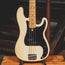 2021 Warmoth P-style Electric Bass Guitar, Vintage White w/ Gig Bag - Used