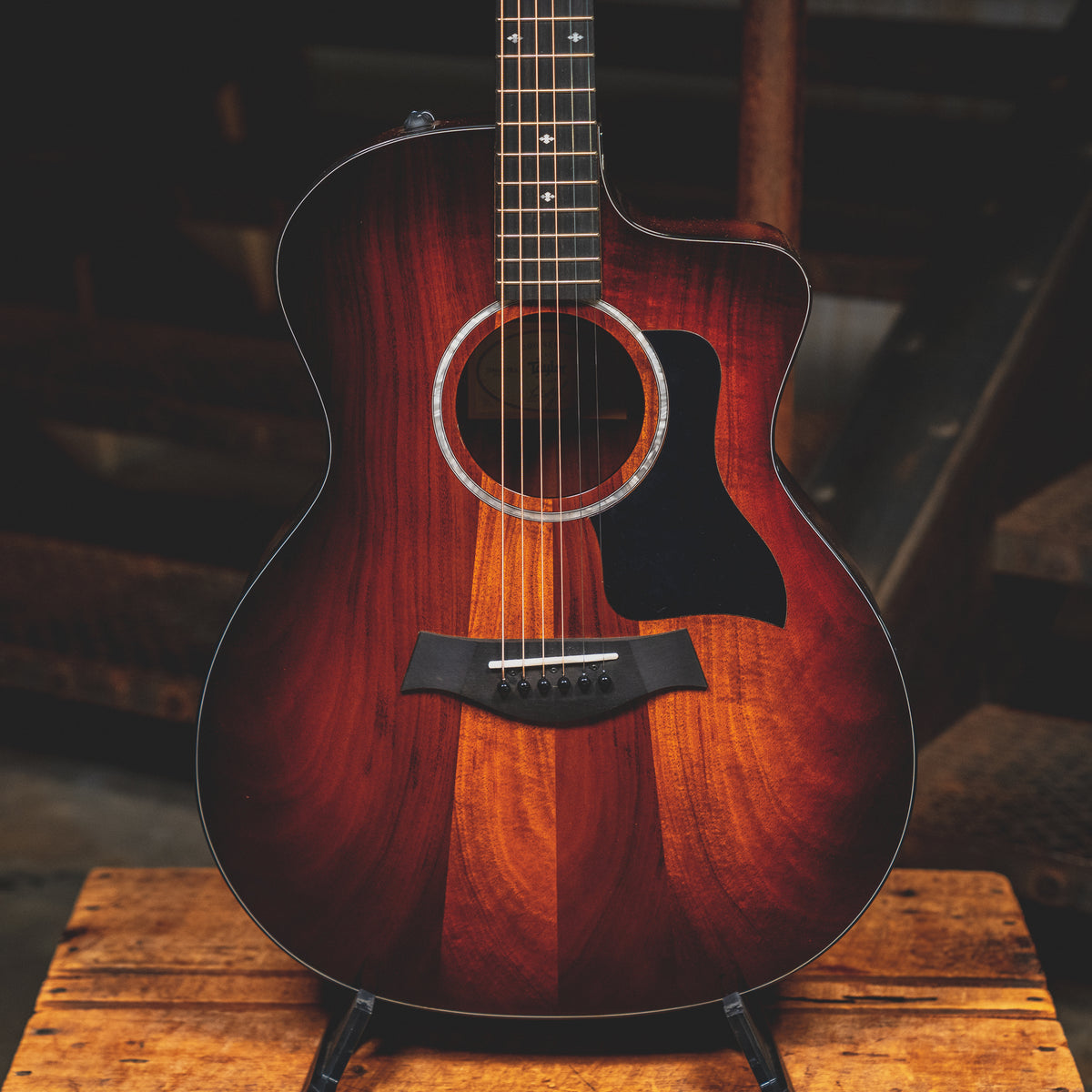 2022 Taylor 224ce-K DLX All-Koa Acoustic-Electric Guitar w/OHSC