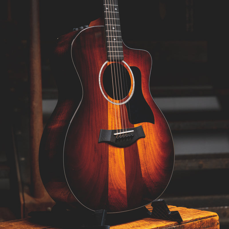 2022 Taylor 224ce-K DLX All-Koa Acoustic-Electric Guitar w/OHSC