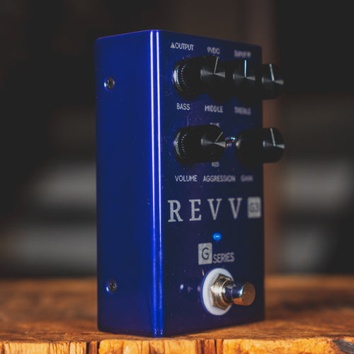 Revv G3 Purple Channel Distortion and Preamp Effect Pedal - Used