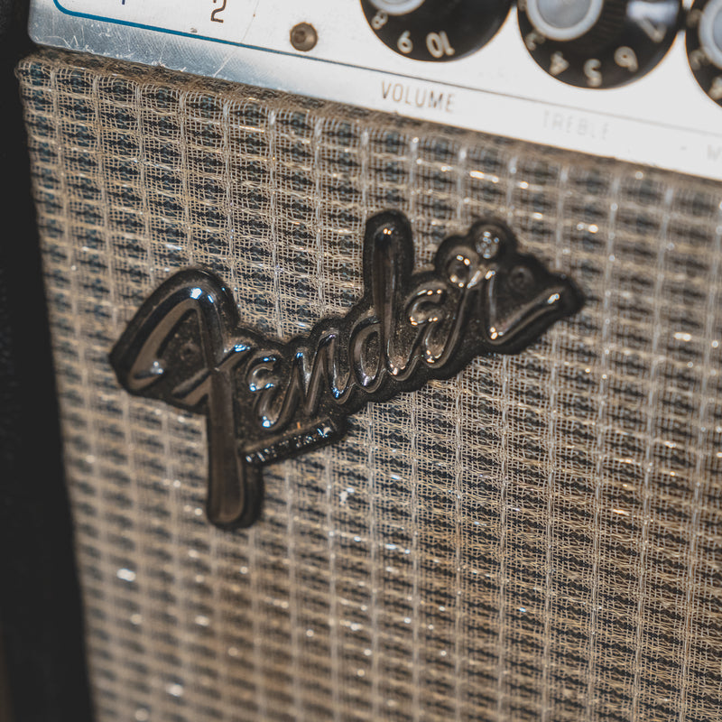 1980 Fender Pro Reverb Combo Amplifier, 70w 2x12 w/Cover - Used