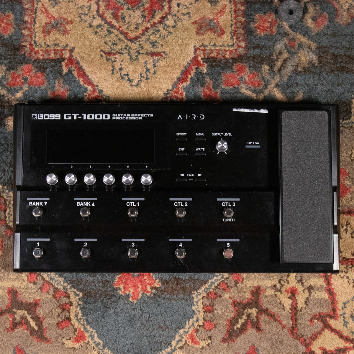 Boss GT-1000 Guitar Multi-Effects Pedal w/Power Supply