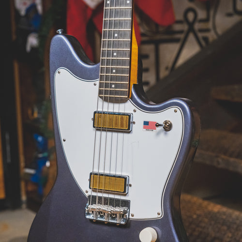 2020 Harmony Silhouette Electric Guitar, Slate w/Mono Soft Case - Used