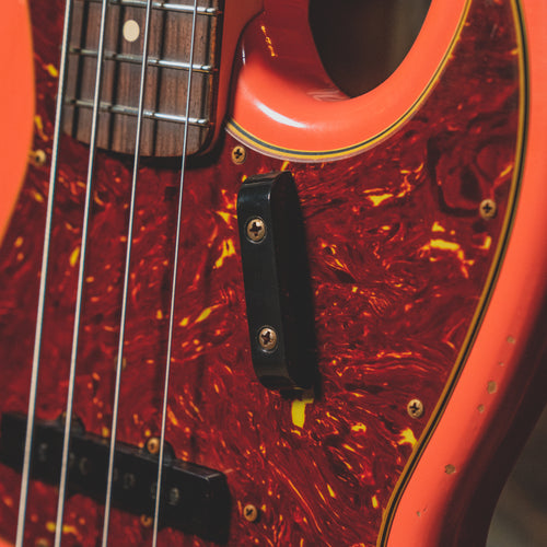 2022 Fender Custom Shop '60 Jazz Bass Relic, Super Faded Tahitian Coral w/OHSC - Used