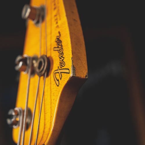 2022 Fender Custom Shop '60 Jazz Bass Relic, Super Faded Tahitian Coral w/OHSC - Used