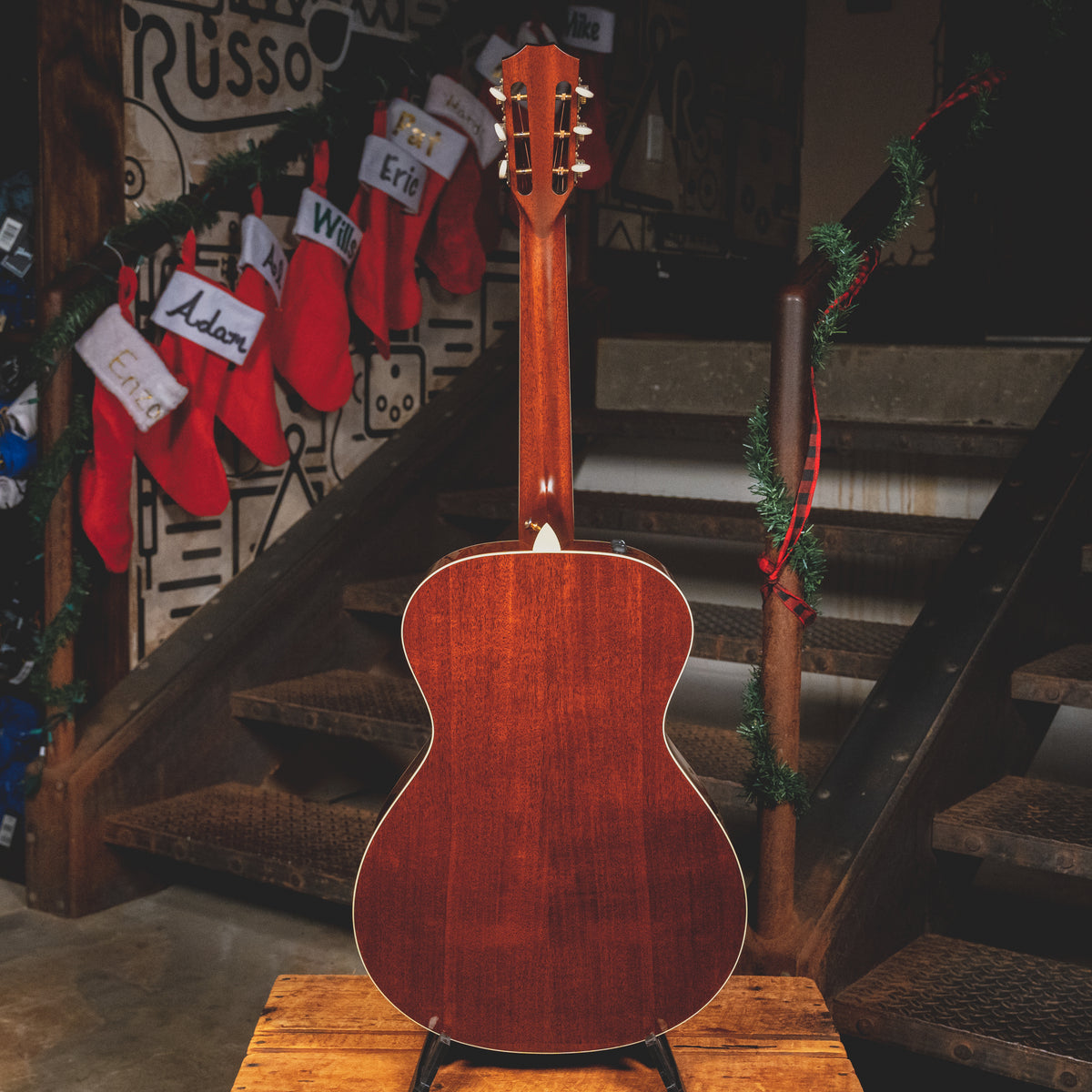 2014 Taylor 522e 12-Fret All-Mahogany Acoustic-Electric Guitar, Natural w/OHSC - Used