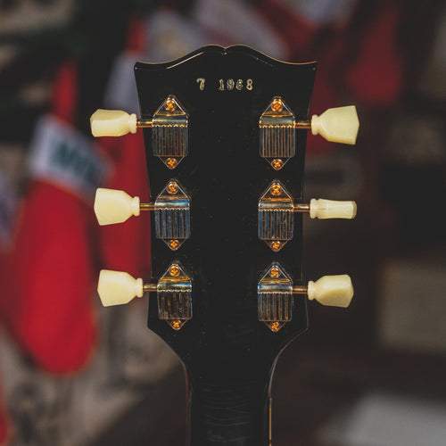 2022 Gibson Custom Shop '57 Les Paul Custom Murphy Lab Light Aged, Ebony w/OHSC - Used