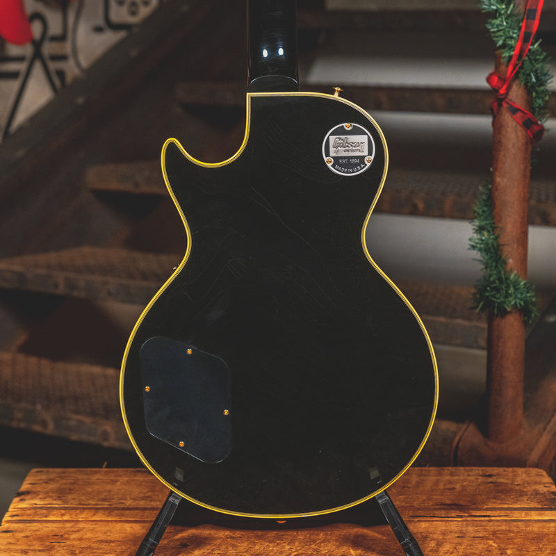 2022 Gibson Custom Shop '57 Les Paul Custom Murphy Lab Light Aged, Ebony w/OHSC - Used