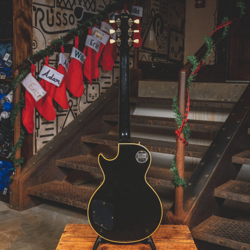 2022 Gibson Custom Shop '57 Les Paul Custom Murphy Lab Light Aged, Ebony w/OHSC - Used