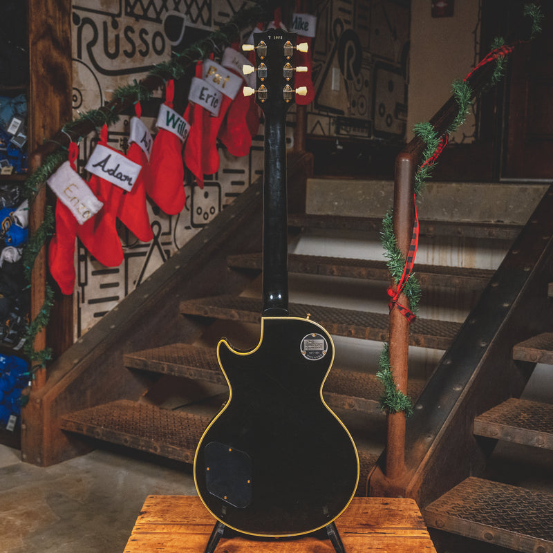 2022 Gibson Custom Shop '57 Les Paul Custom Murphy Lab Light Aged, Ebony w/OHSC - Used