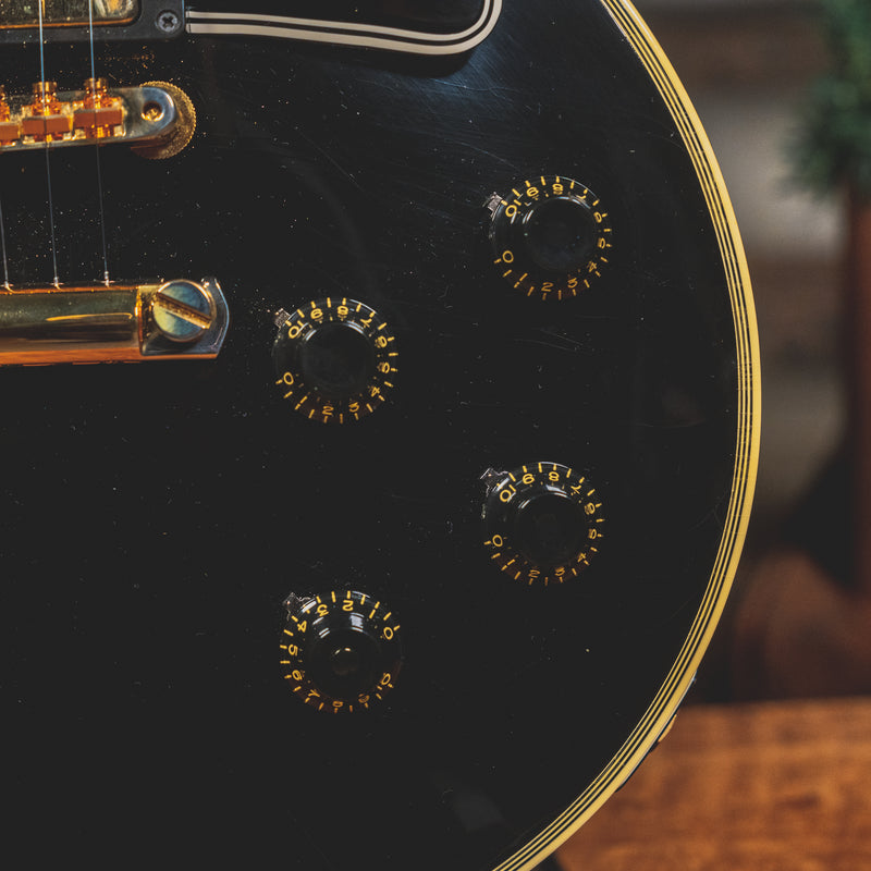 2022 Gibson Custom Shop '57 Les Paul Custom Murphy Lab Light Aged, Ebony w/OHSC - Used