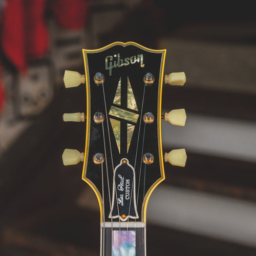 2022 Gibson Custom Shop '57 Les Paul Custom Murphy Lab Light Aged, Ebony w/OHSC - Used