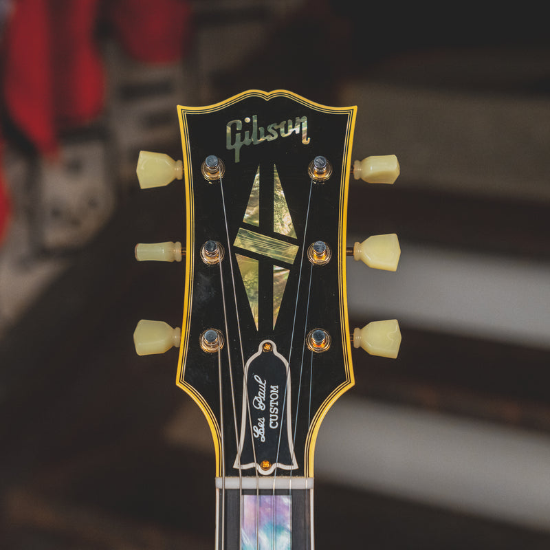 2022 Gibson Custom Shop '57 Les Paul Custom Murphy Lab Light Aged, Ebony w/OHSC - Used
