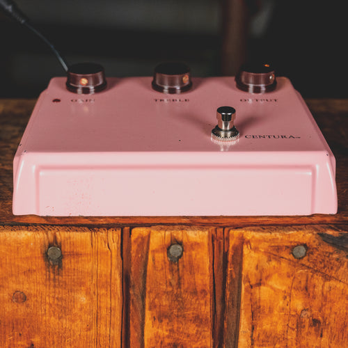 centura guitar pedal Ceriatone Centura Professional Overdrive Effect Pedal, Shell Pink