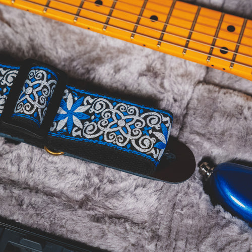 2021 Fender American Ultra Stratocaster Electric Guitar, Cobra Blue w/OHSC - Used