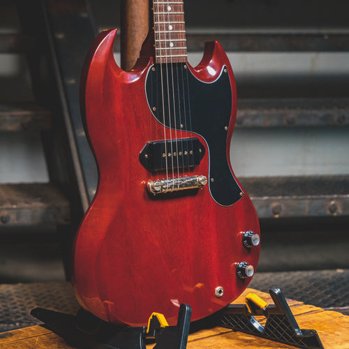 2023 Gibson Custom Shop '63 SG Junior Electric Guitar, Cherry w/OHSC - Used