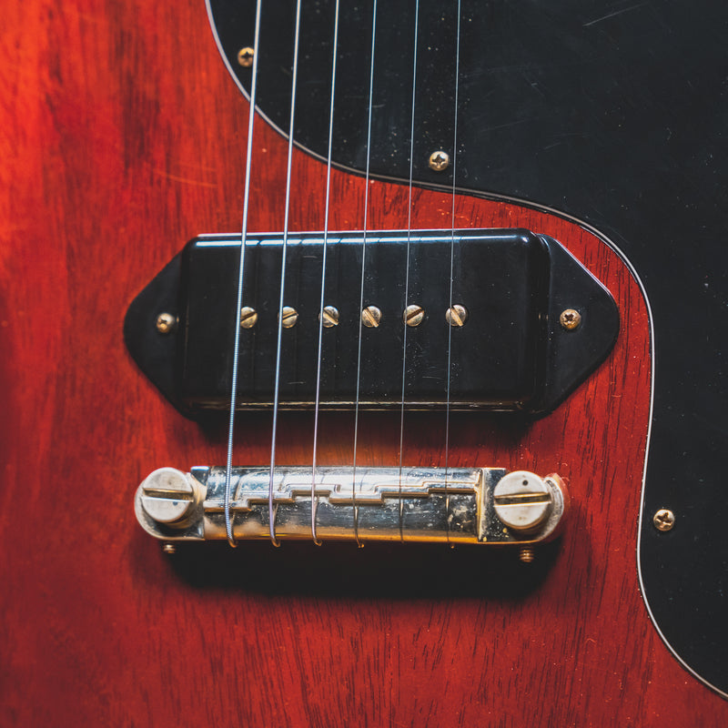 2023 Gibson Custom Shop '63 SG Junior Electric Guitar, Cherry w/OHSC - Used