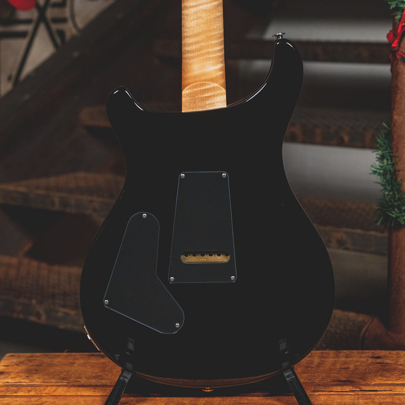 2018 PRS Custom 24 Electric Guitar, Black Smoke w/OHSC - Used